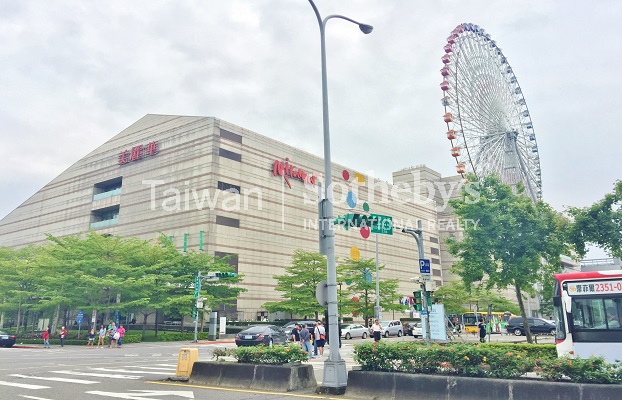 大直 (CBD) 時代廣場金店面周邊環境